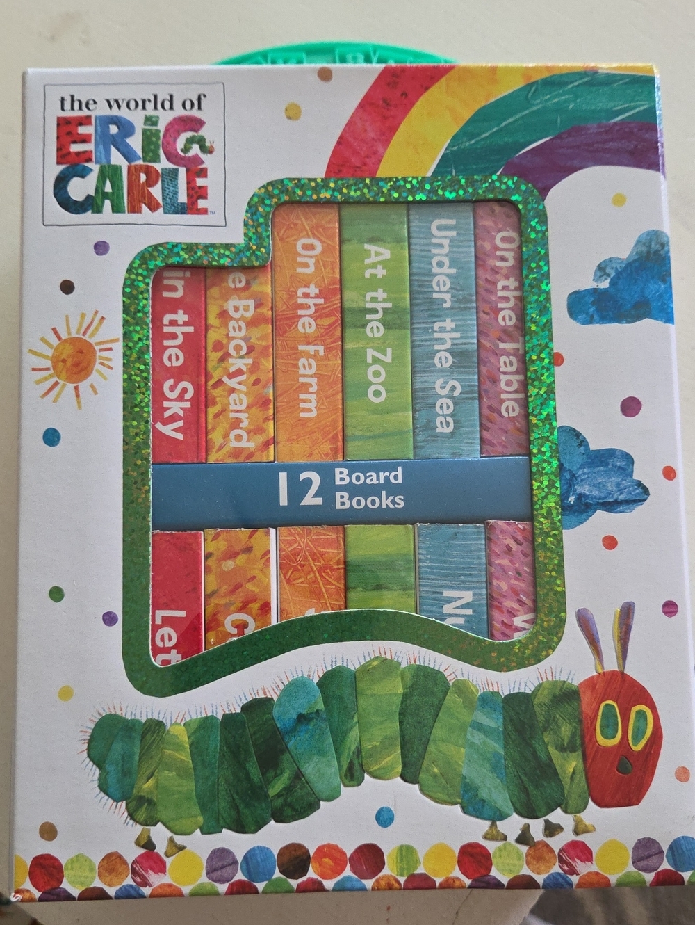 The World of Eric Carle 12 Board Books - Colorful Caterpillar Set